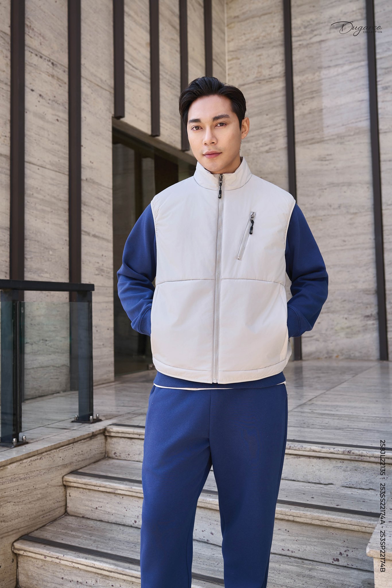 Ảnh của Áo jacket gile nam 258JL22135-DC35